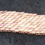 Bronze Daggar bead bracelet